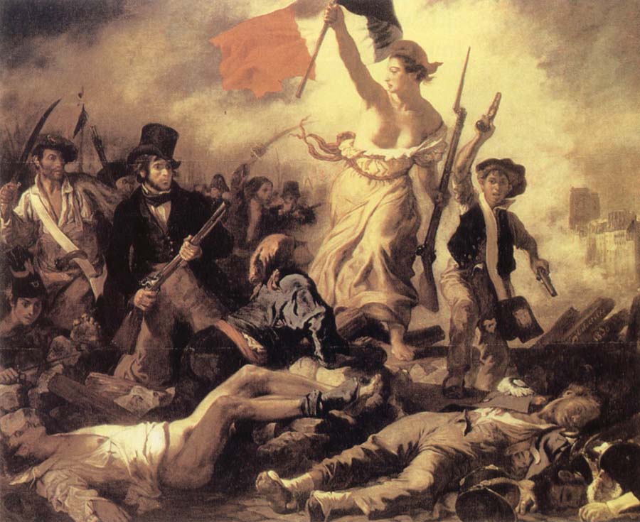 Eugene Delacroix Liberty Leading The people